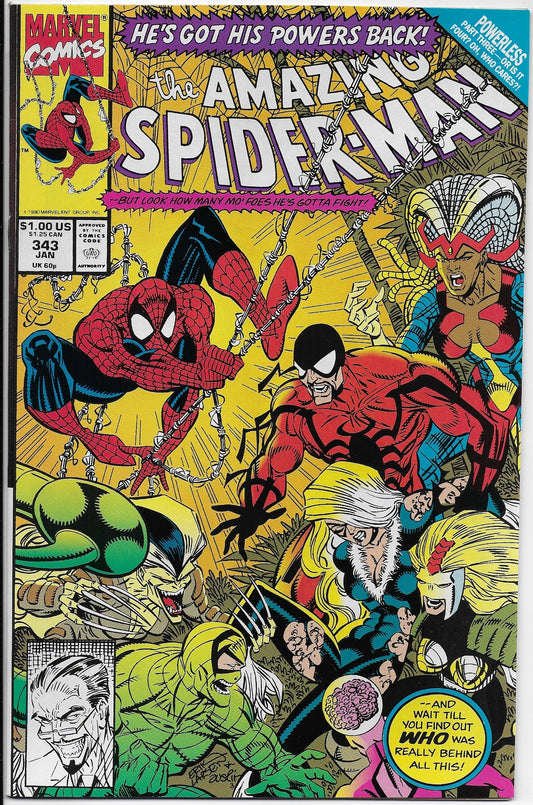 amazing spider-man 343