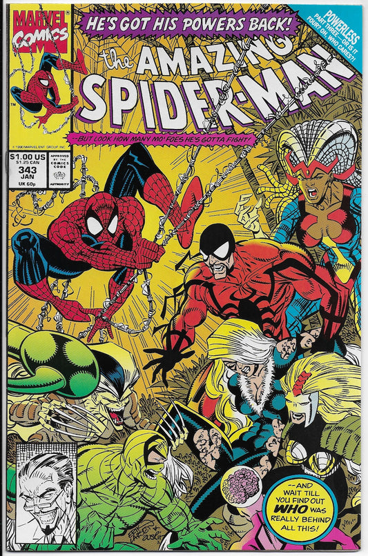 amazing spider-man 343