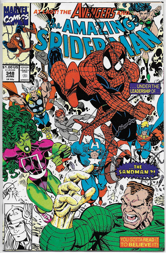 amazing spider-man 348