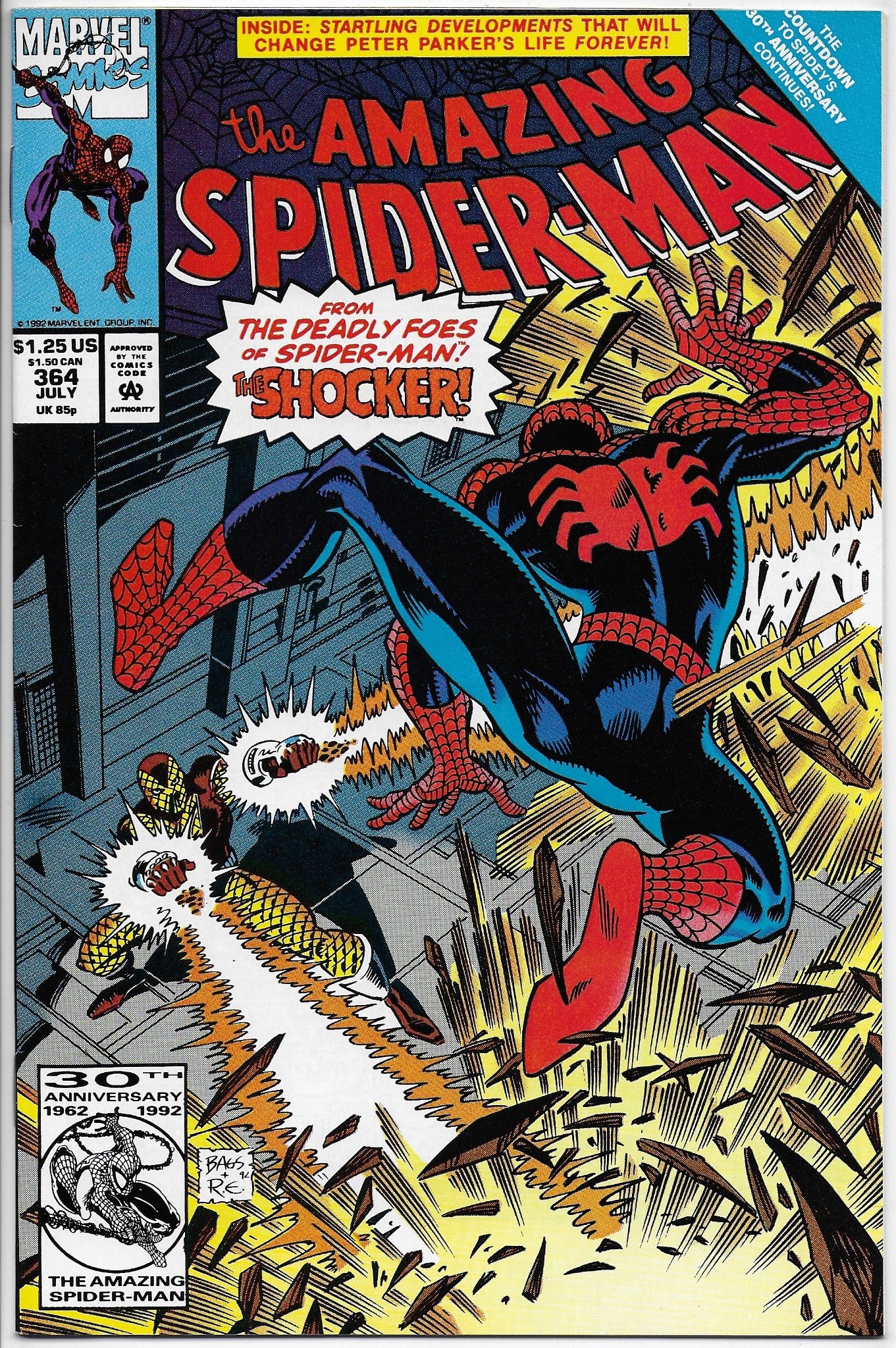 amazing spider-man 364