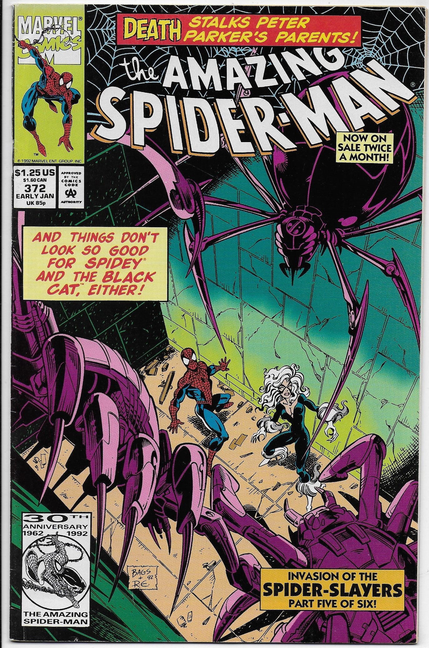 amazing spider-man 372