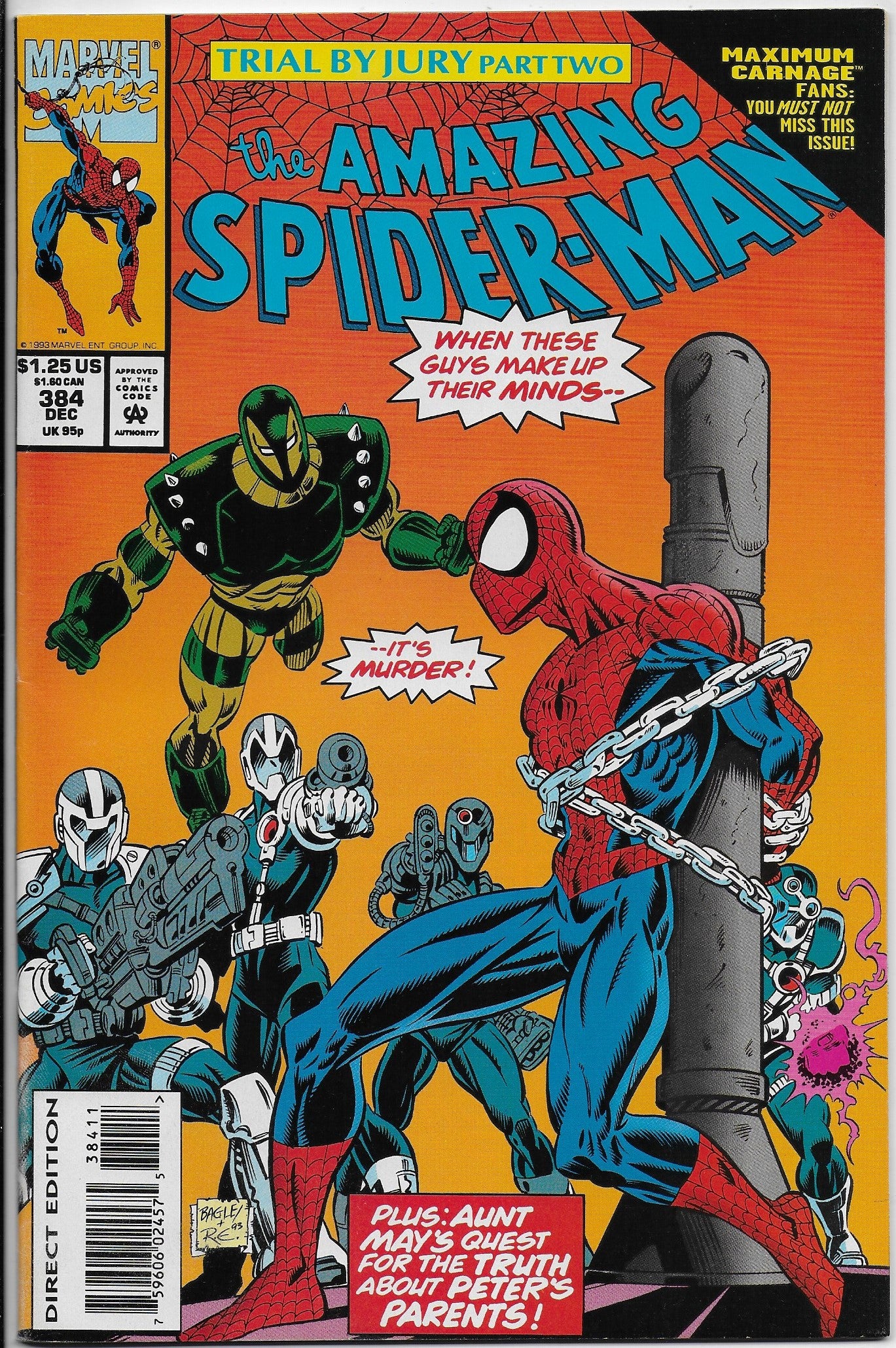 amazing spider-man 384