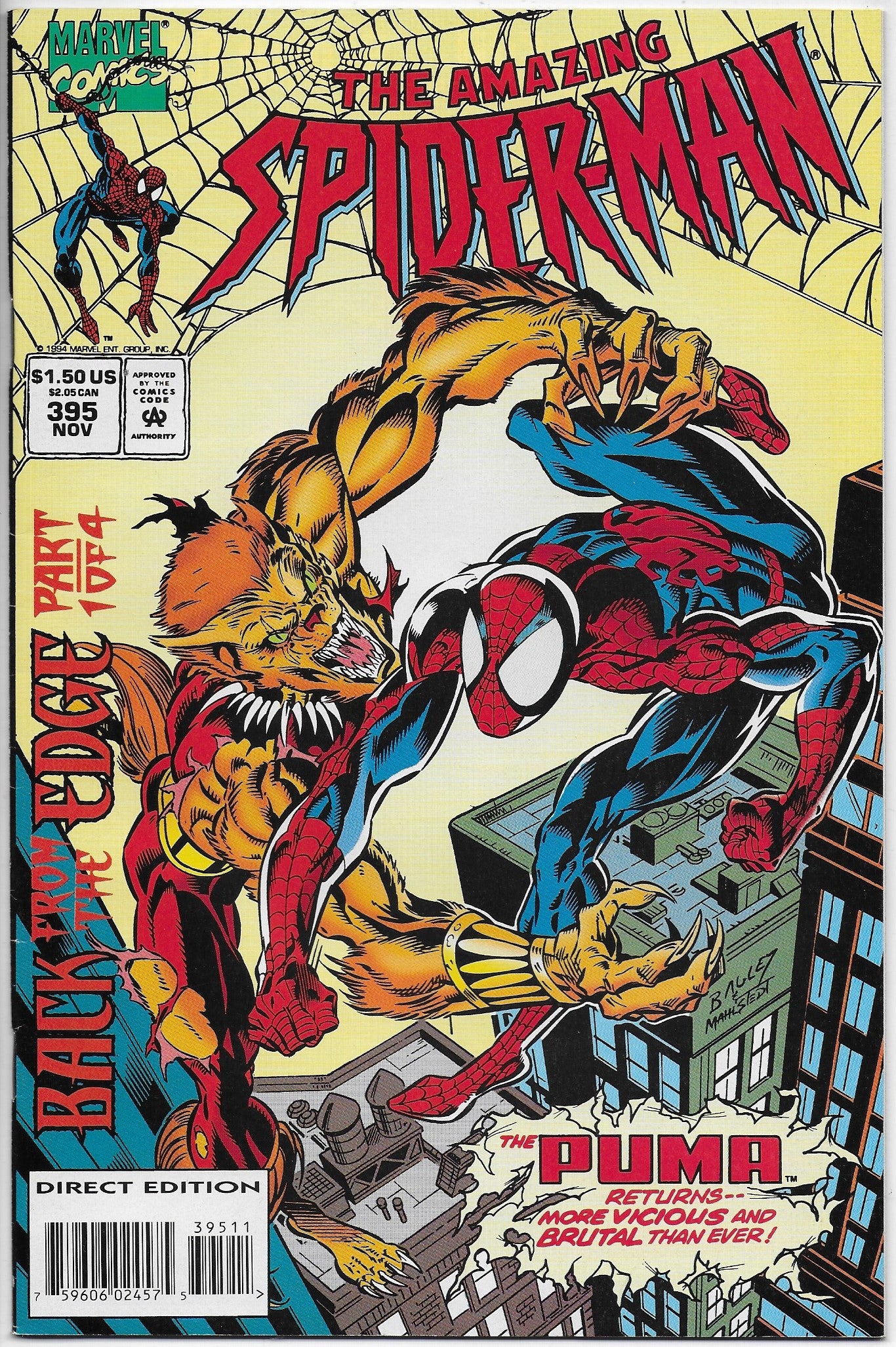amazing spider-man 395