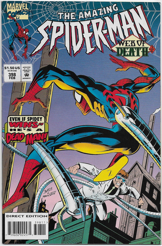 amazing spider-man 398