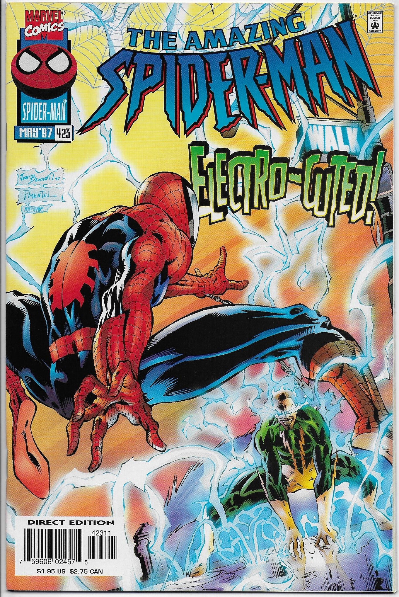 amazing spider-man 423