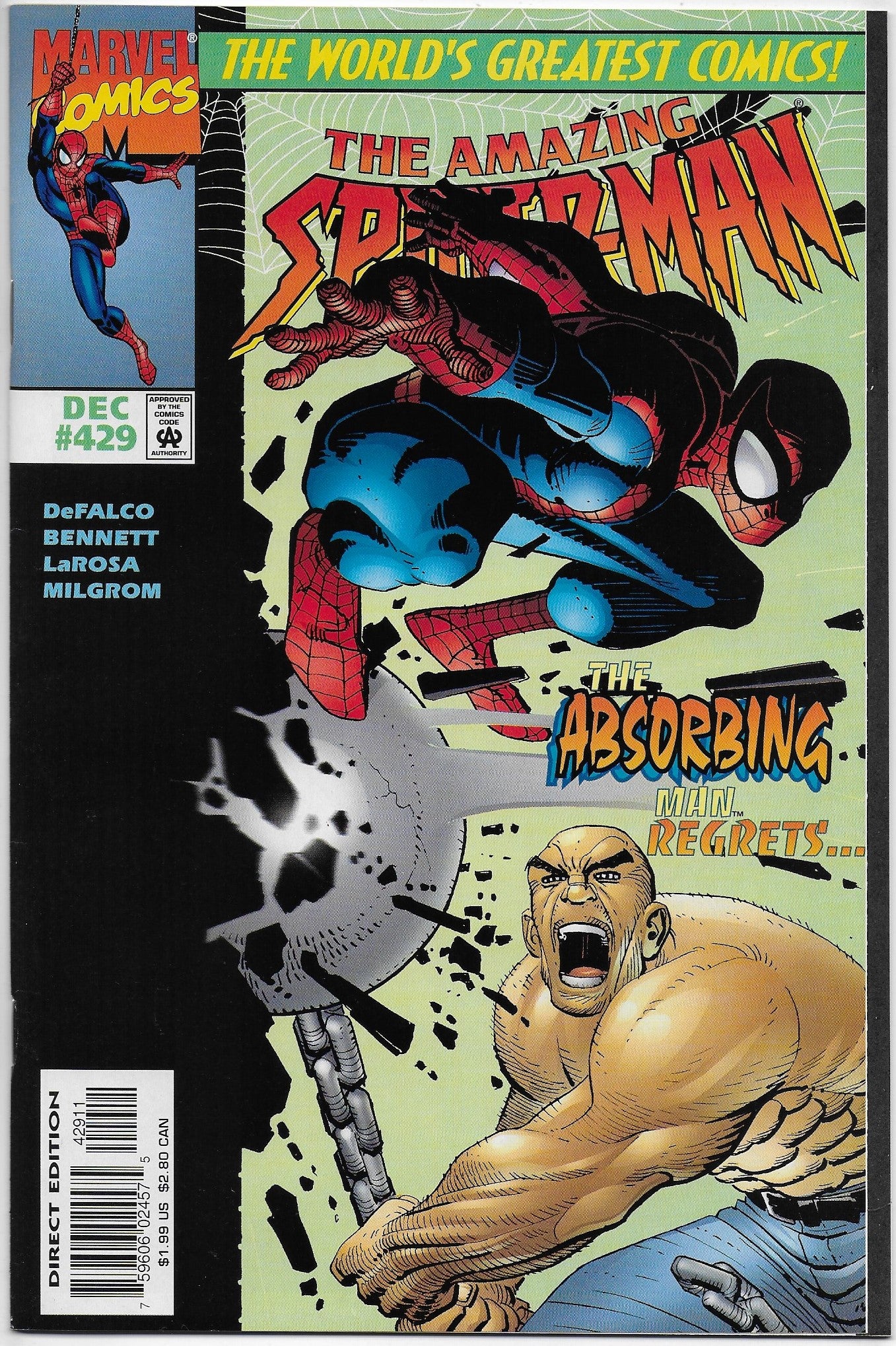 amazing spider-man 429