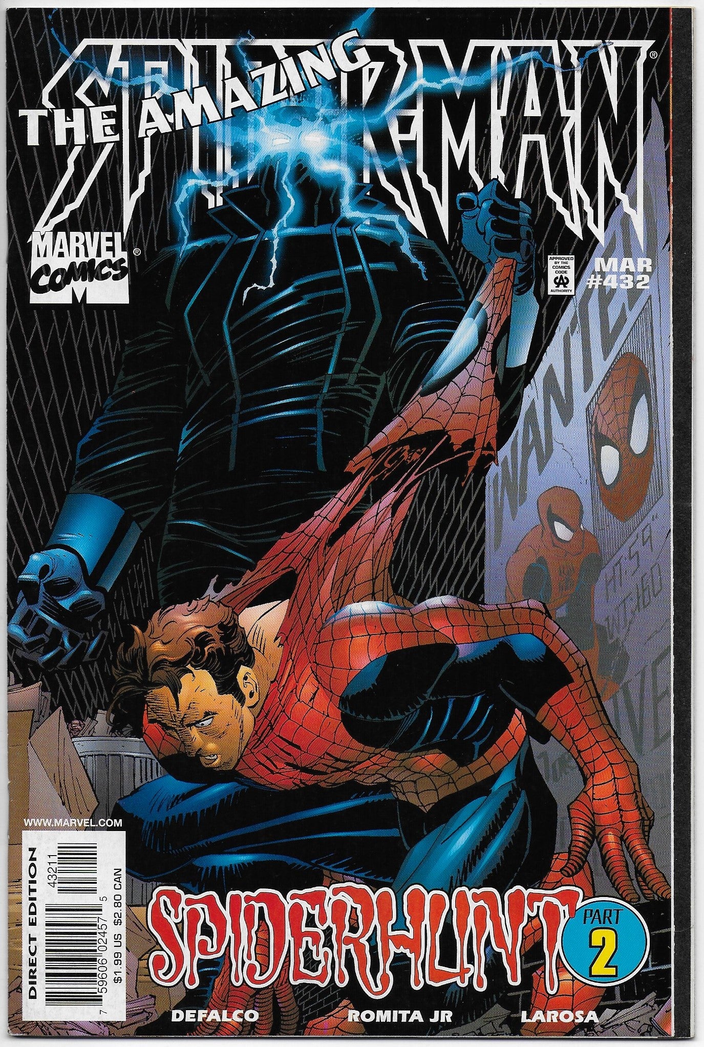 amazing spider-man 432