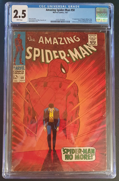 amazing spider-man 50 