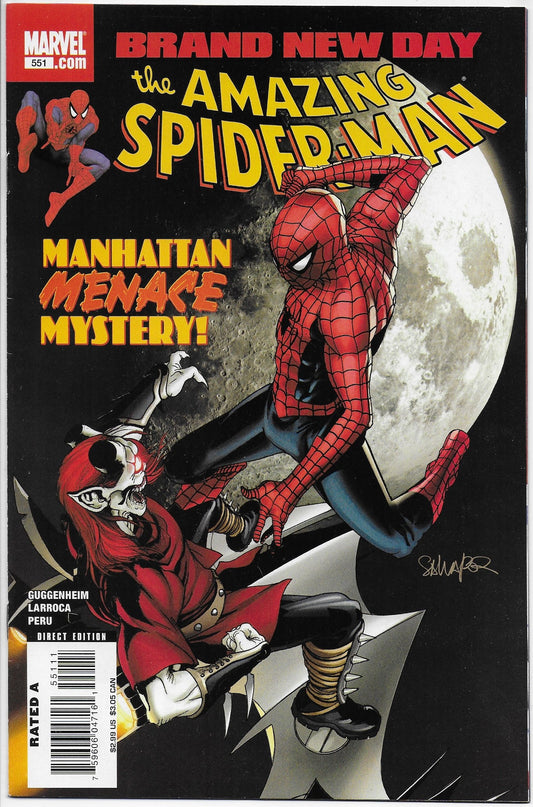 amazing spider-man 551