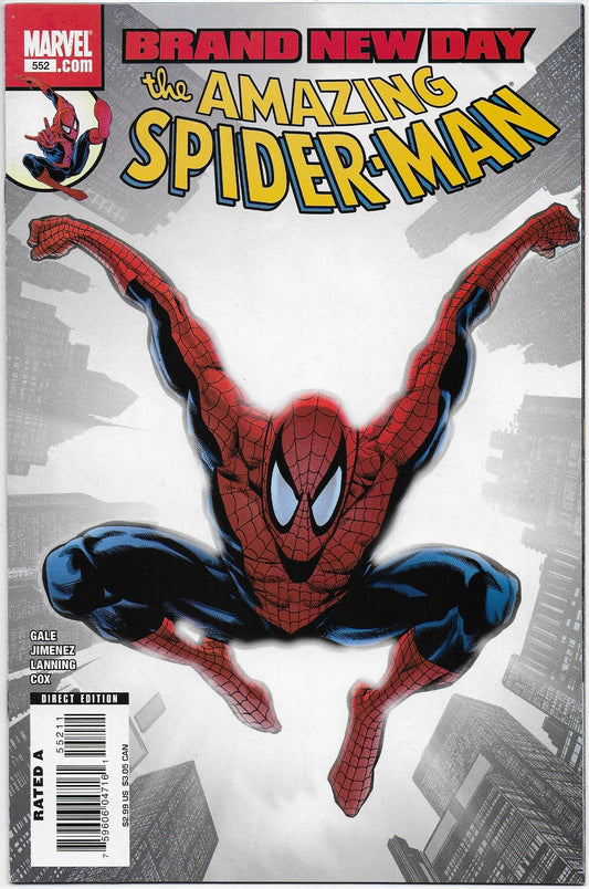 amazing spider-man 552