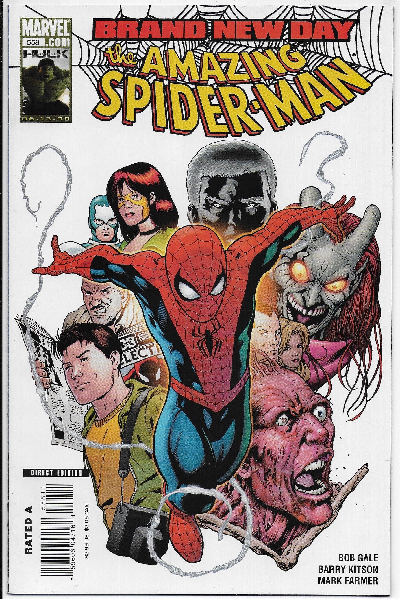 amazing spider-man 558