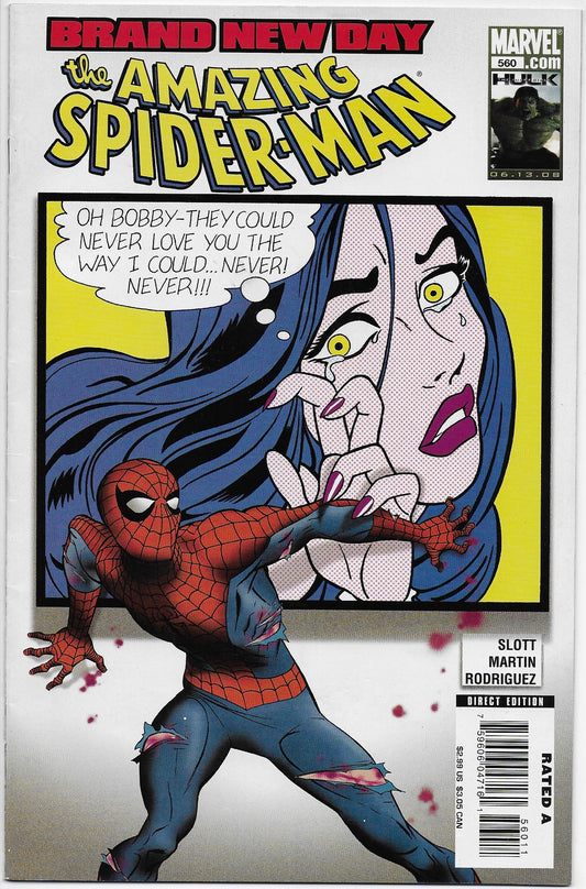 amazing spider-man 560