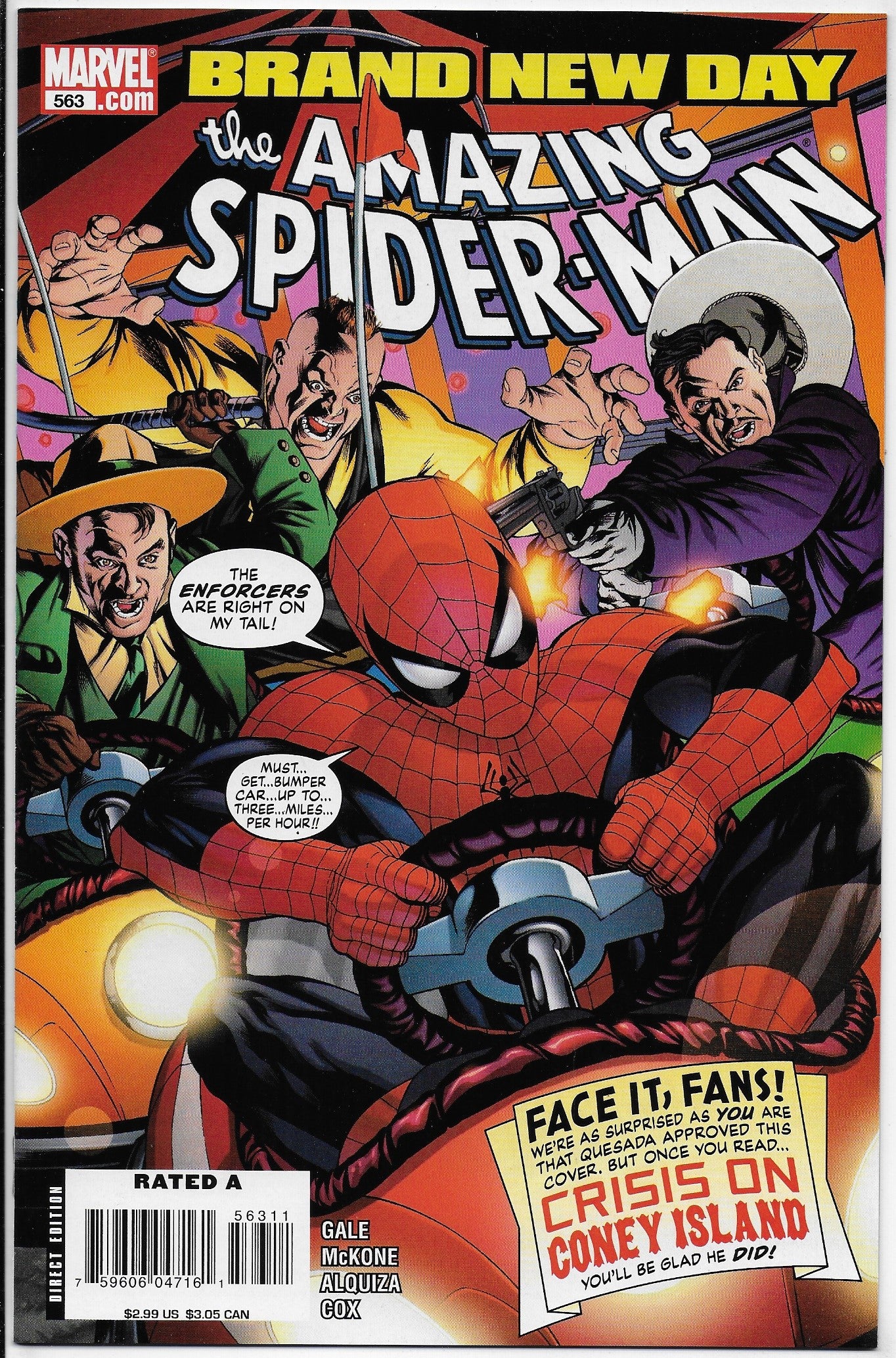 amazing spider-man 563