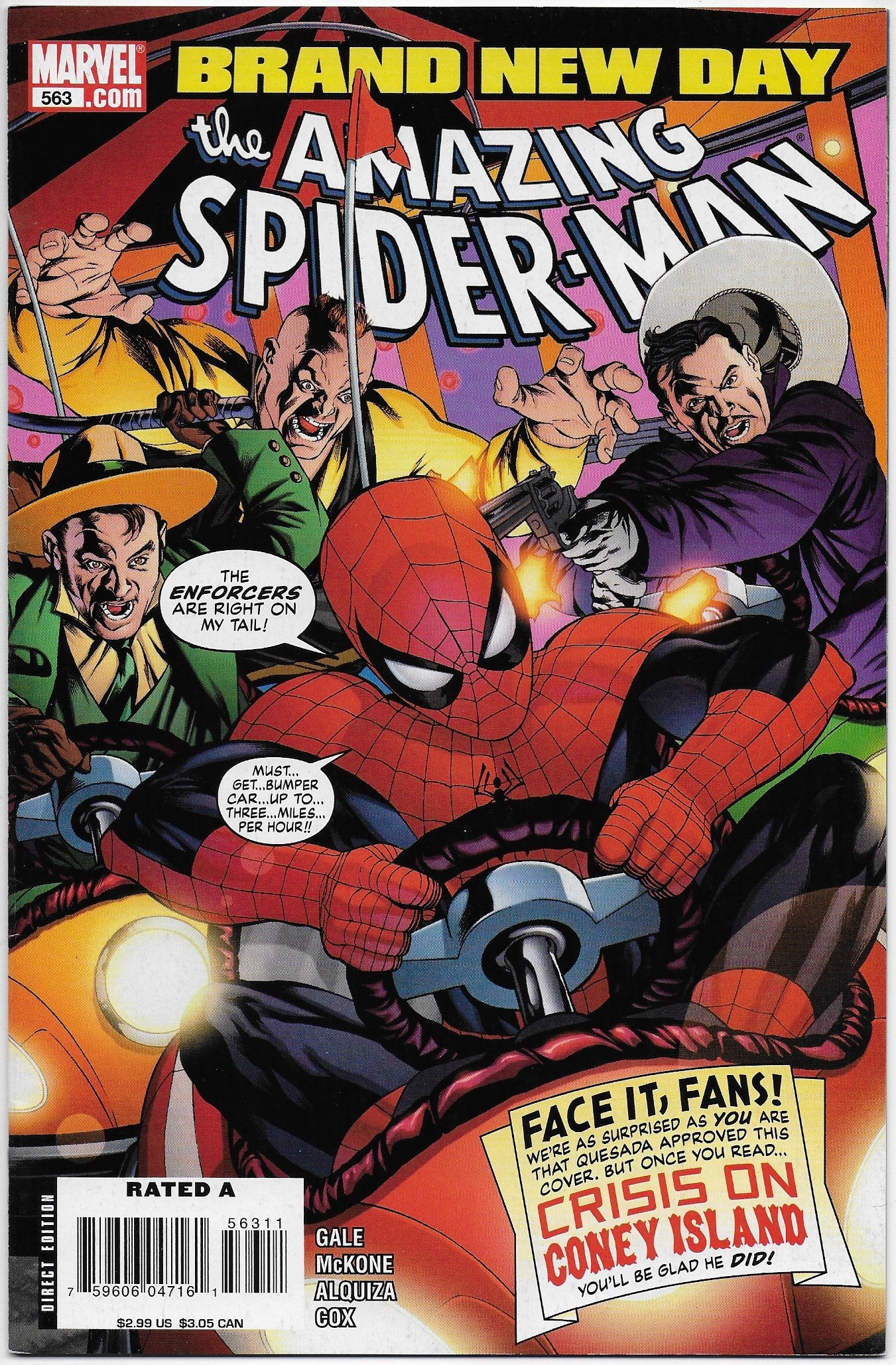 amazing spider-man 563