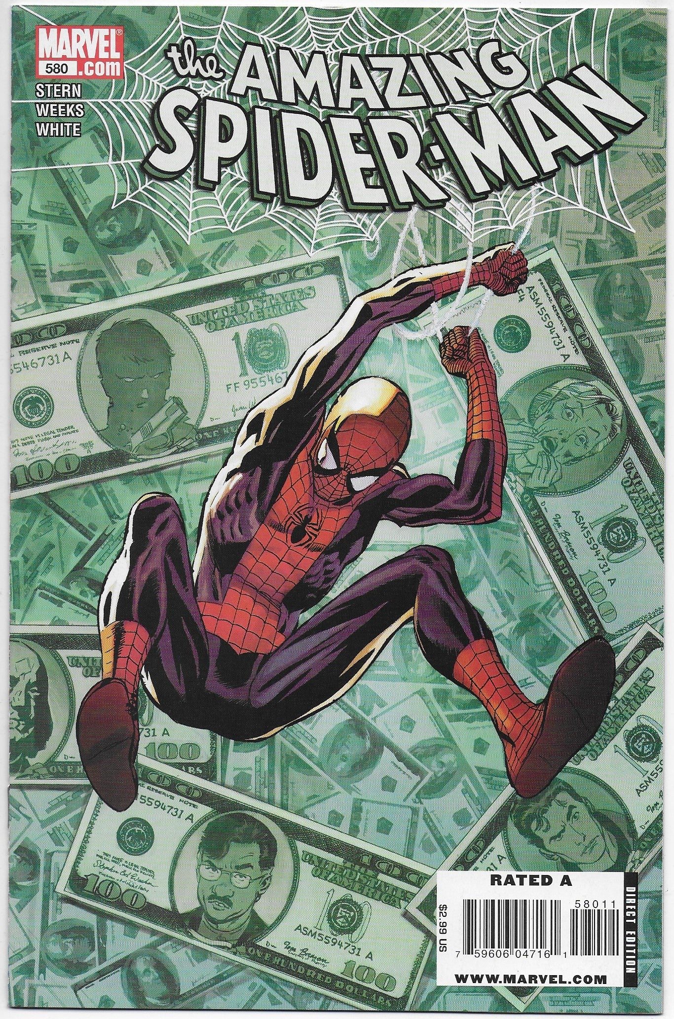 amazing spider-man 580