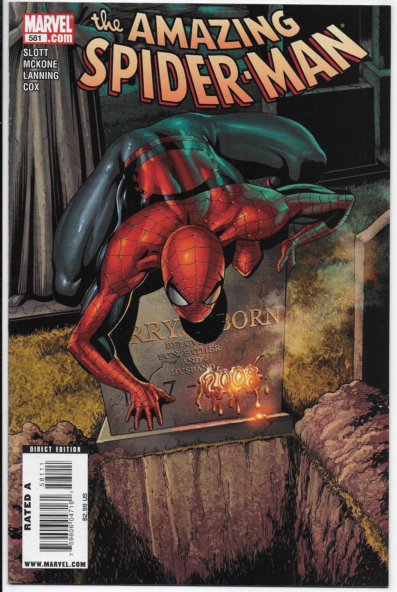 amazing spider-man 581