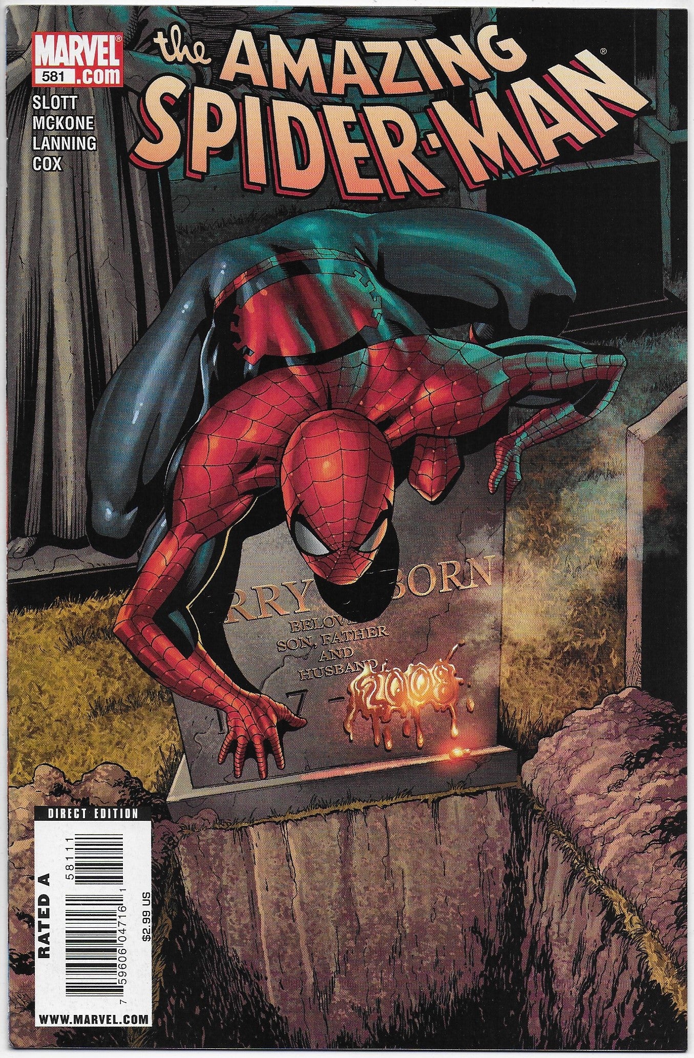 amazing spider-man 581