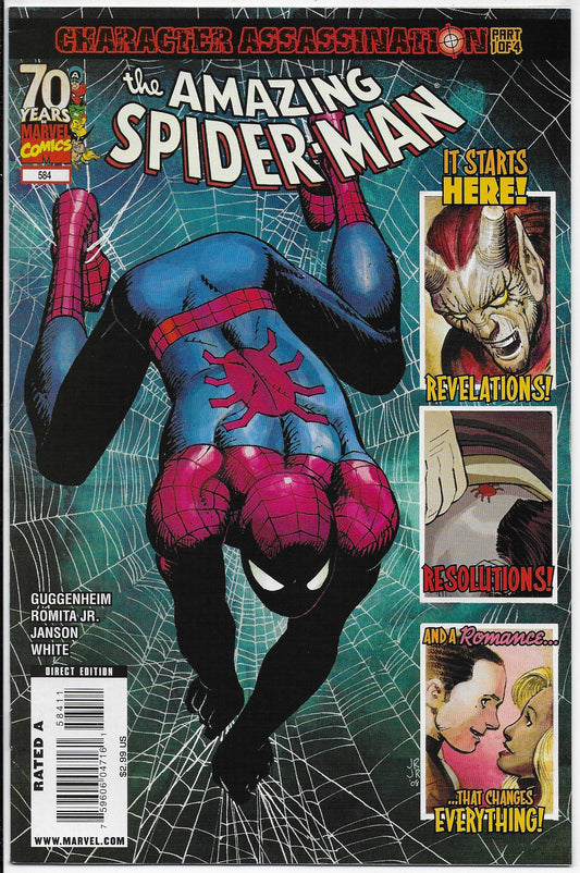 amazing spider-man 584