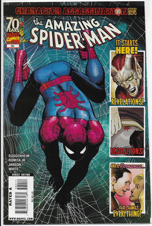 amazing spider-man 584