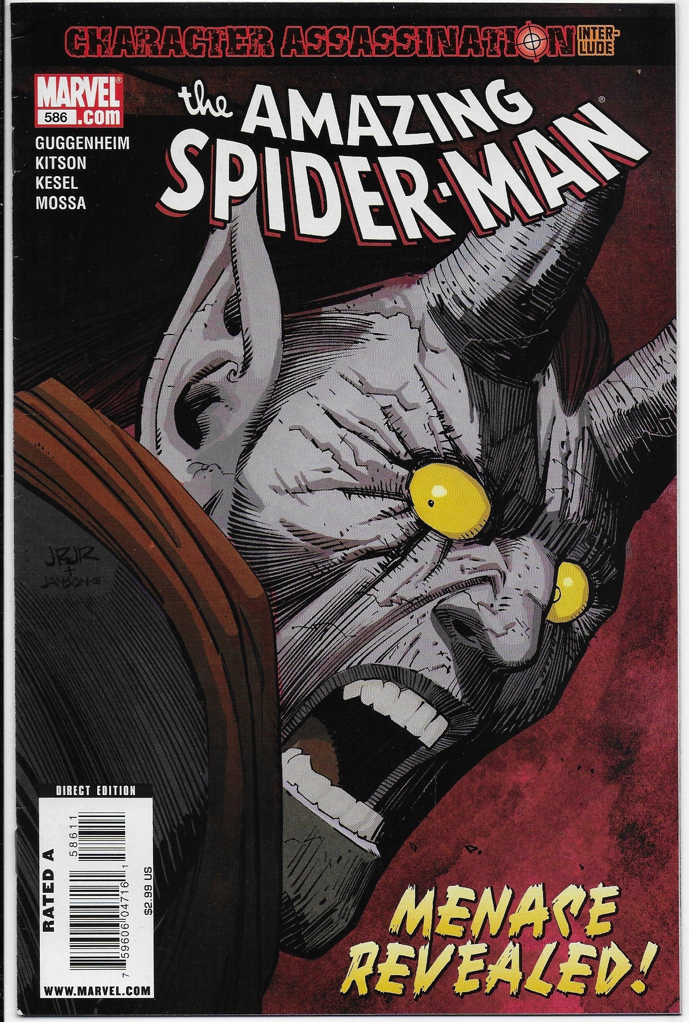 amazing spider-man 586