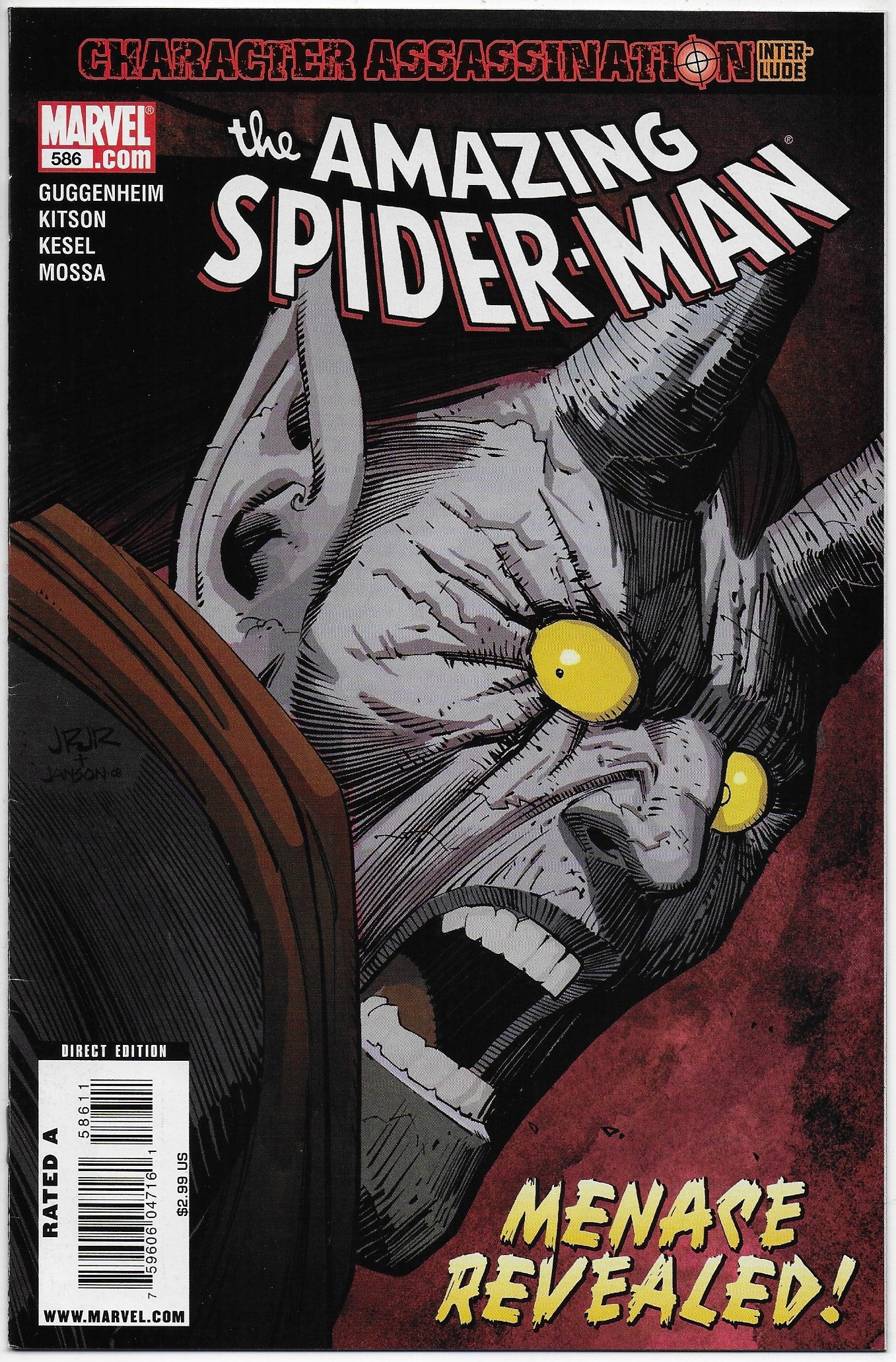 amazing spider-man 586