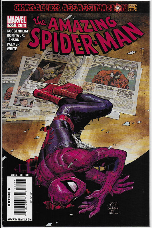 amazing spider-man 588