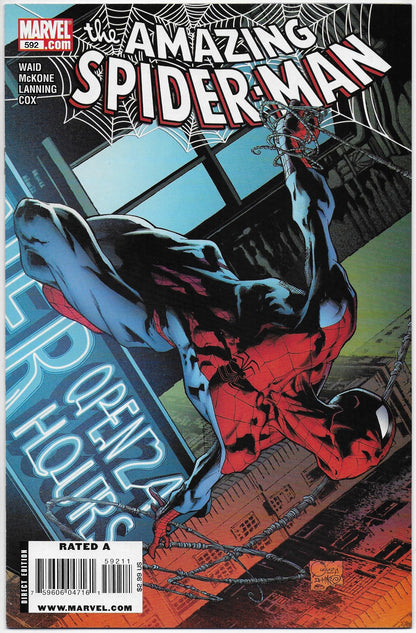 amazing spider-man 592
