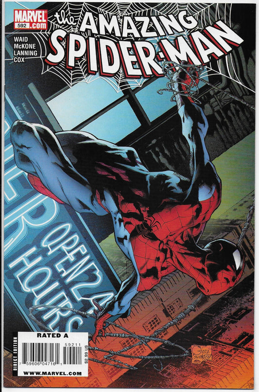 amazing spider-man 592