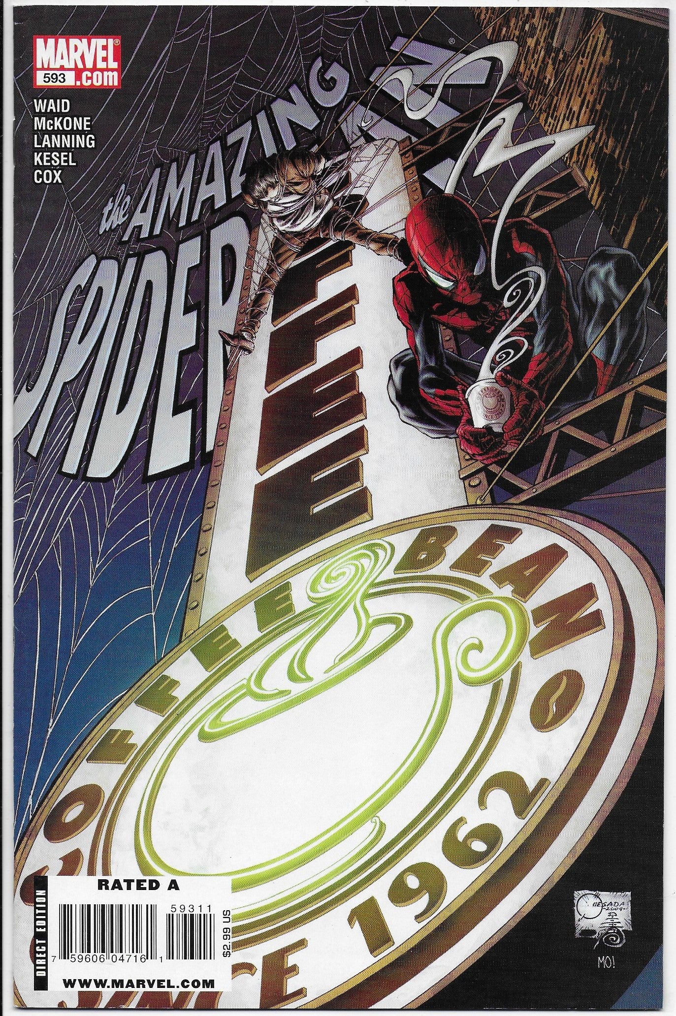 amazing spider-man 593