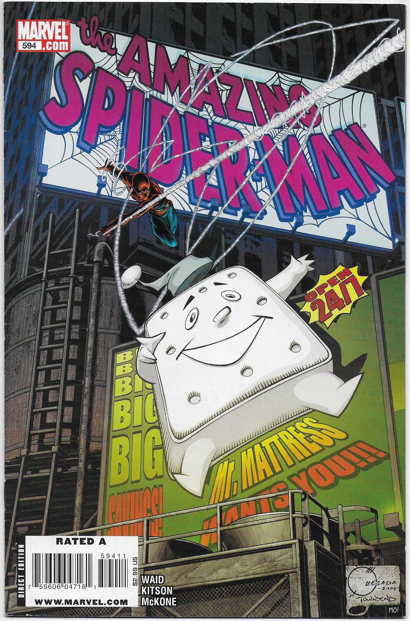 amazing spider-man 594