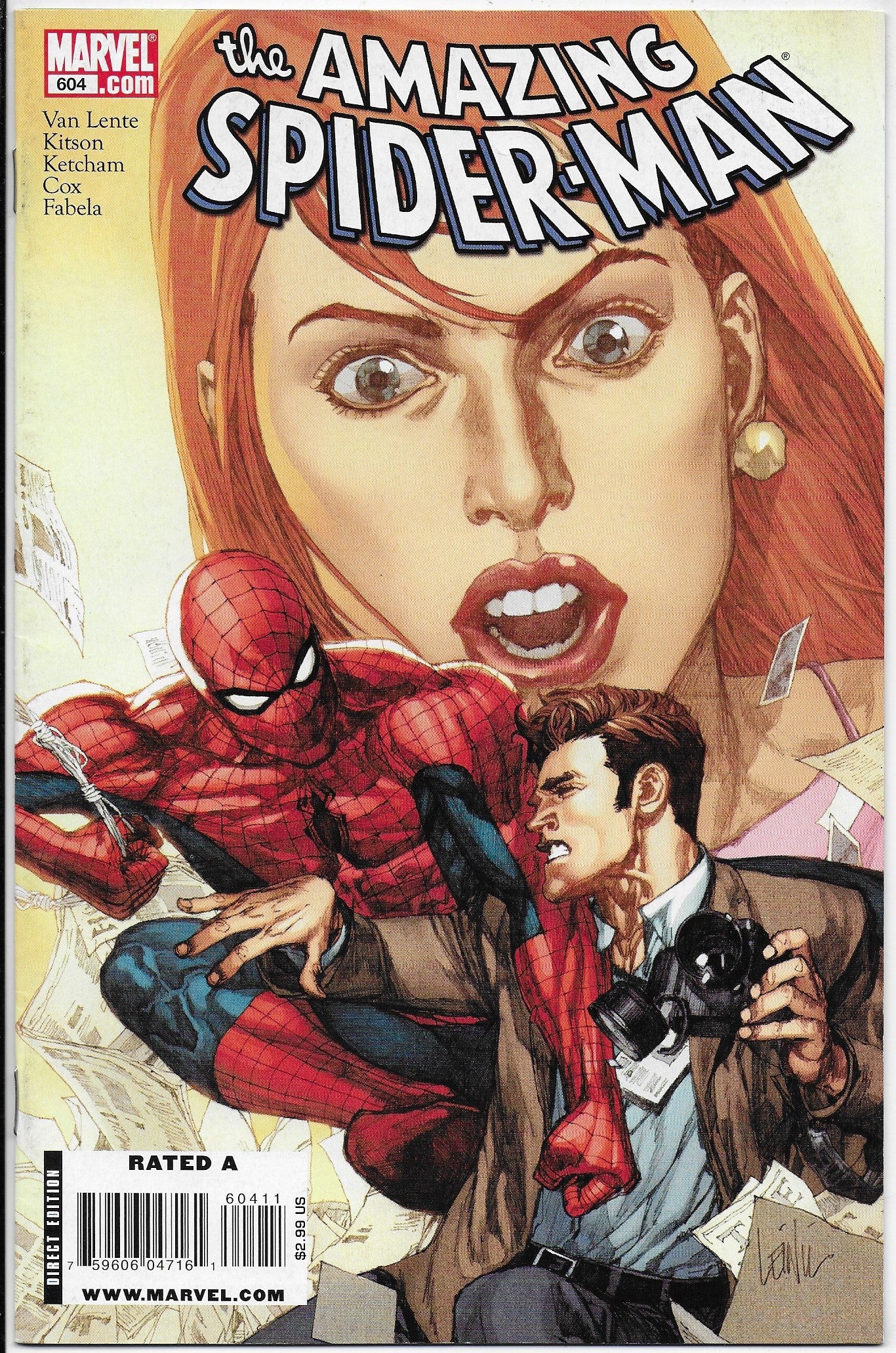 amazing spider-man 604