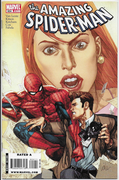 amazing spider-man 604