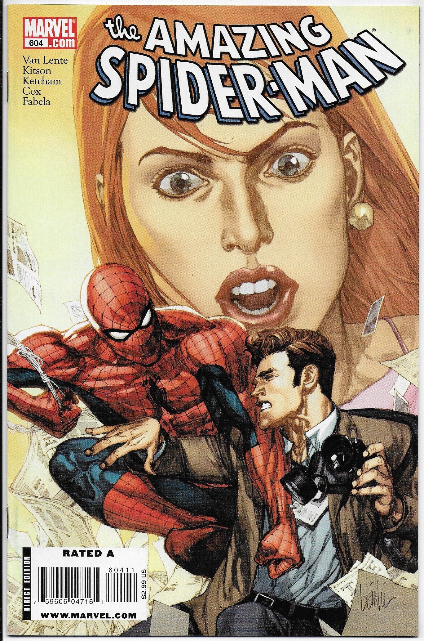 amazing spider-man 604