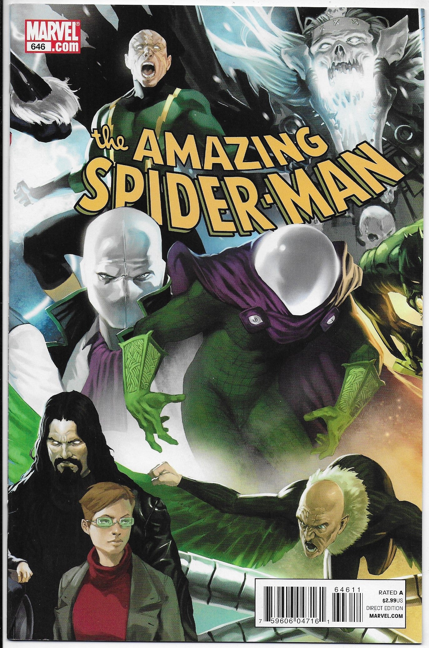 amazing spider-man 646