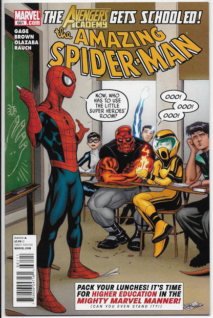 amazing spider-man 661