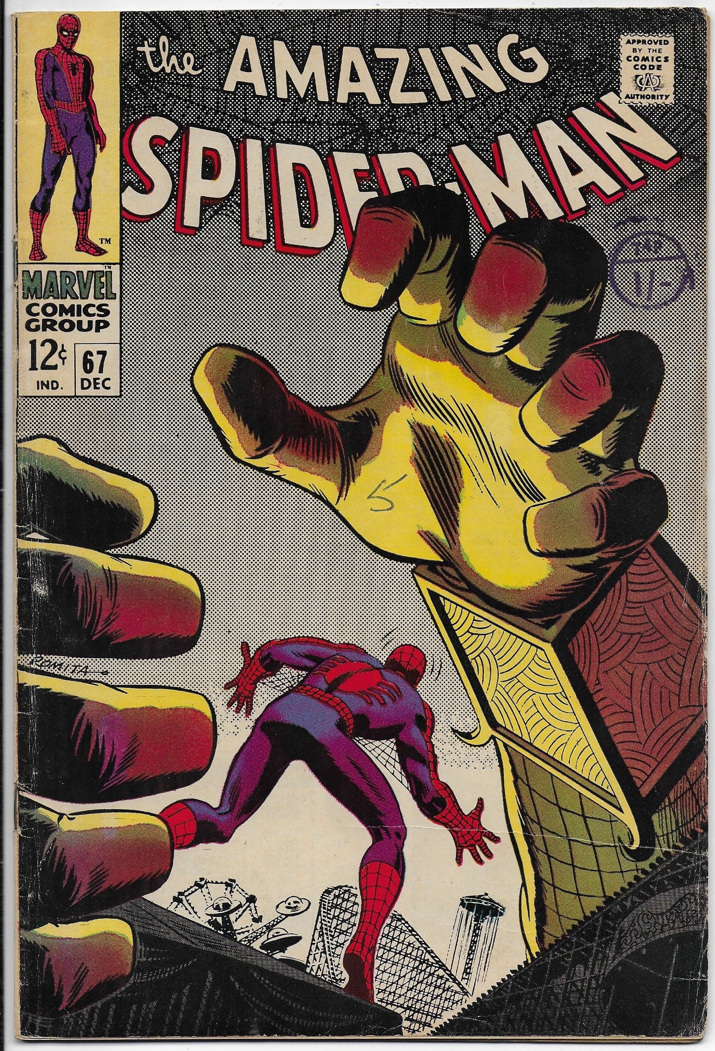 amazing spider-man 67