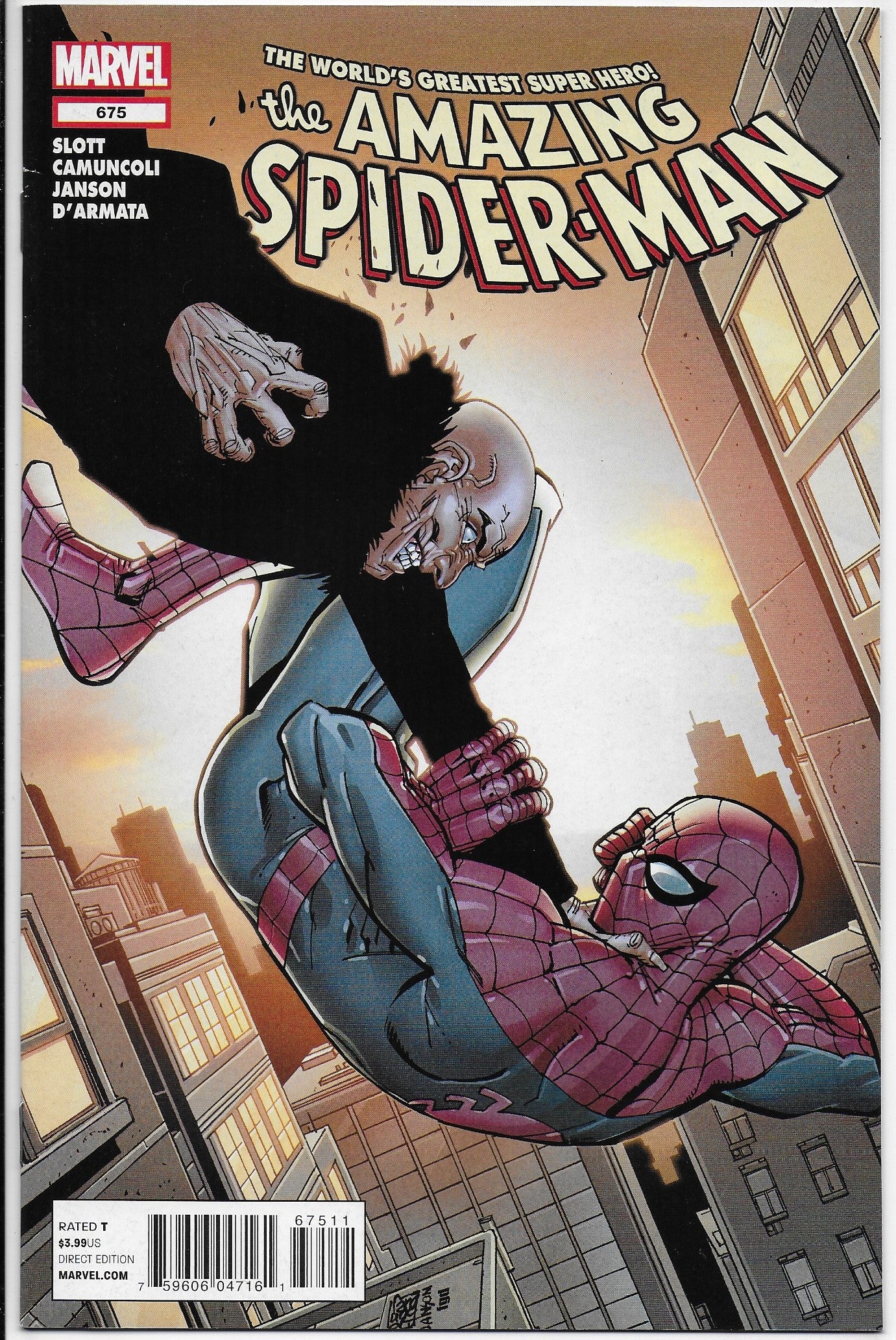 amazing spider-man 675