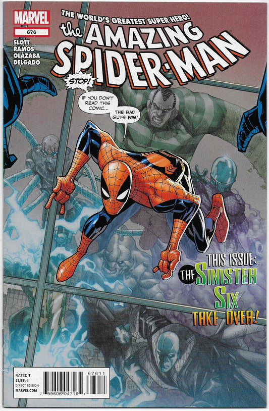 amazing spider-man 676