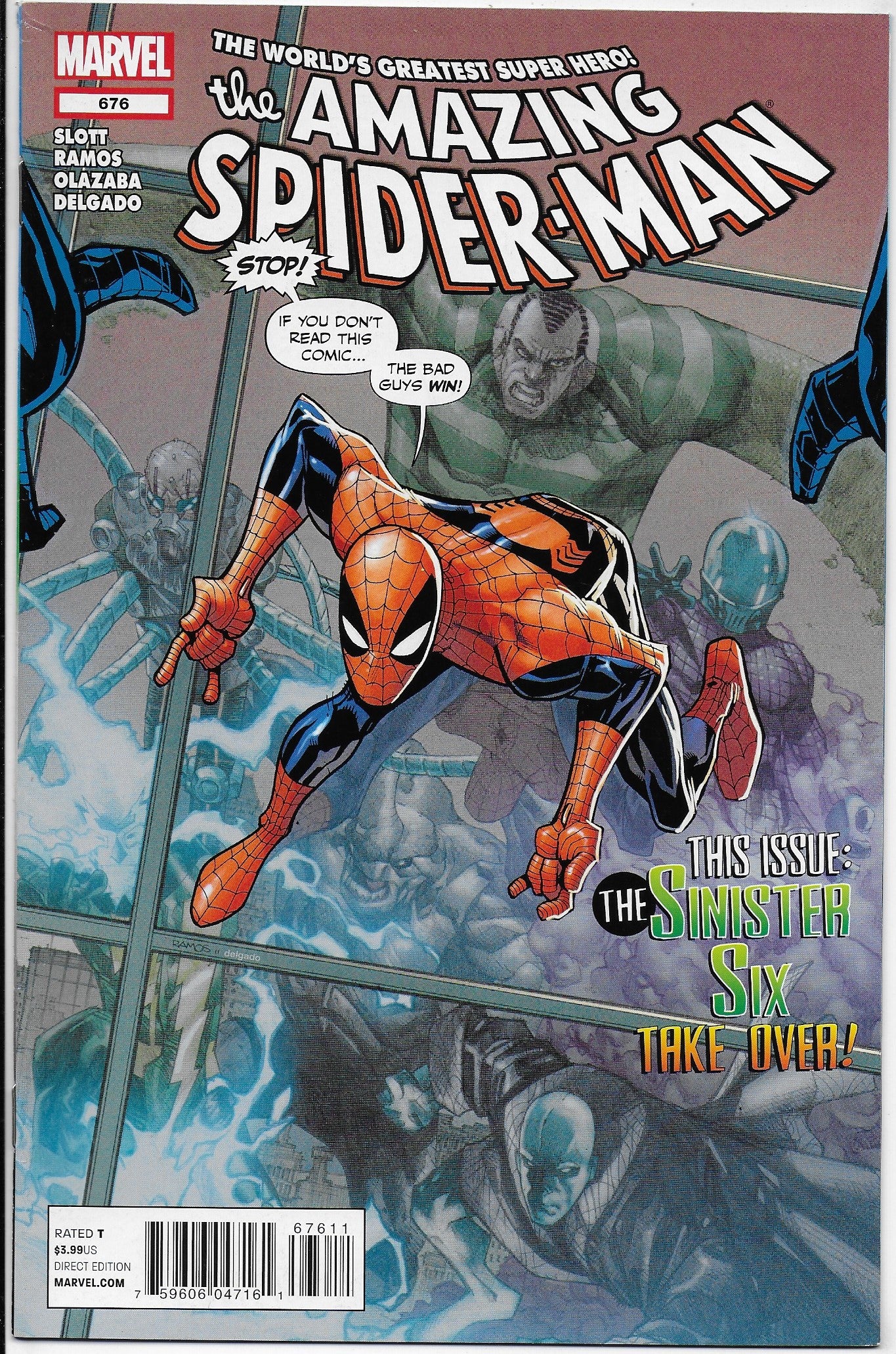 amazing spider-man 676