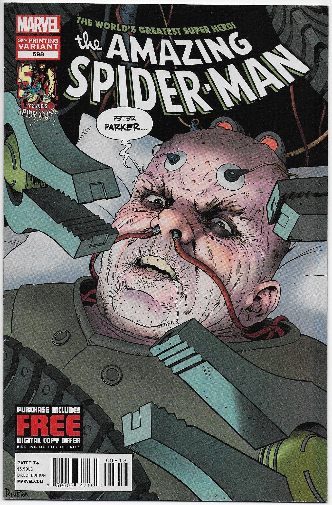 amazing spider-man 698