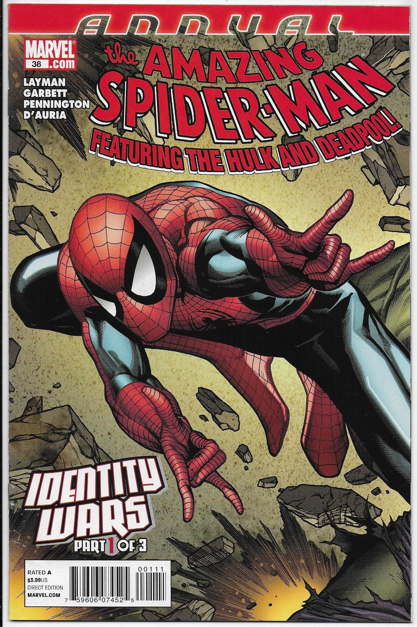 amazing spider-man annual 38