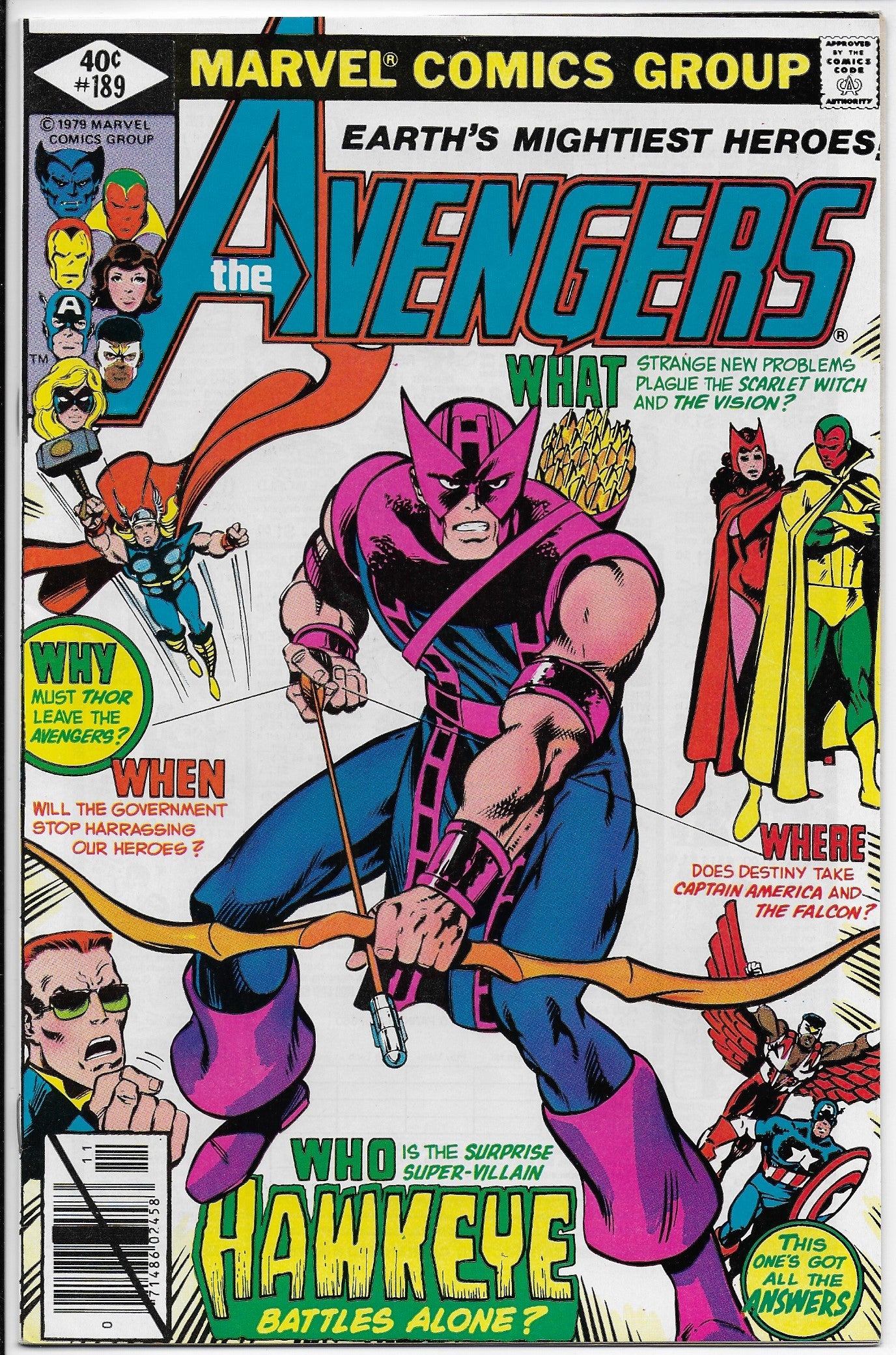 avengers 189