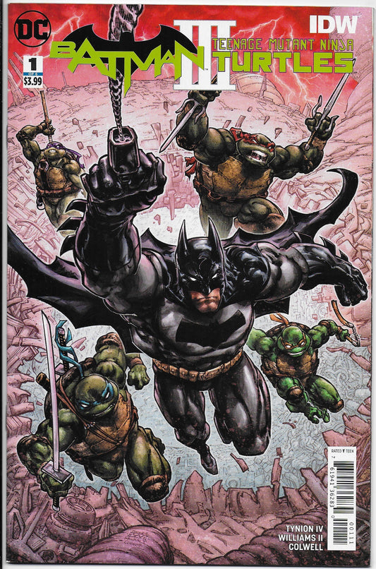 batman/teenage mutant ninja turtles III 1