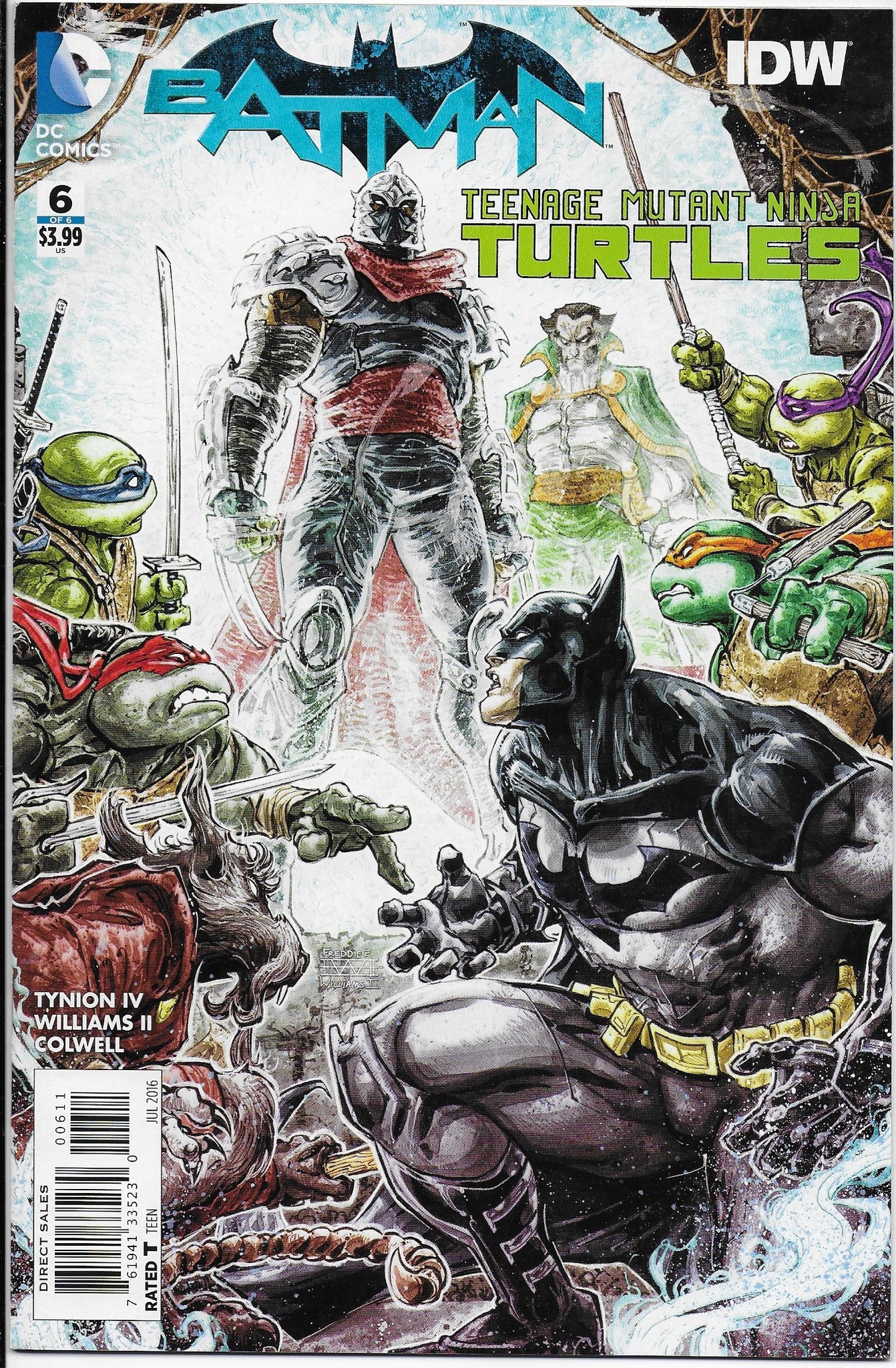batman/teenage mutant ninja turtles 6