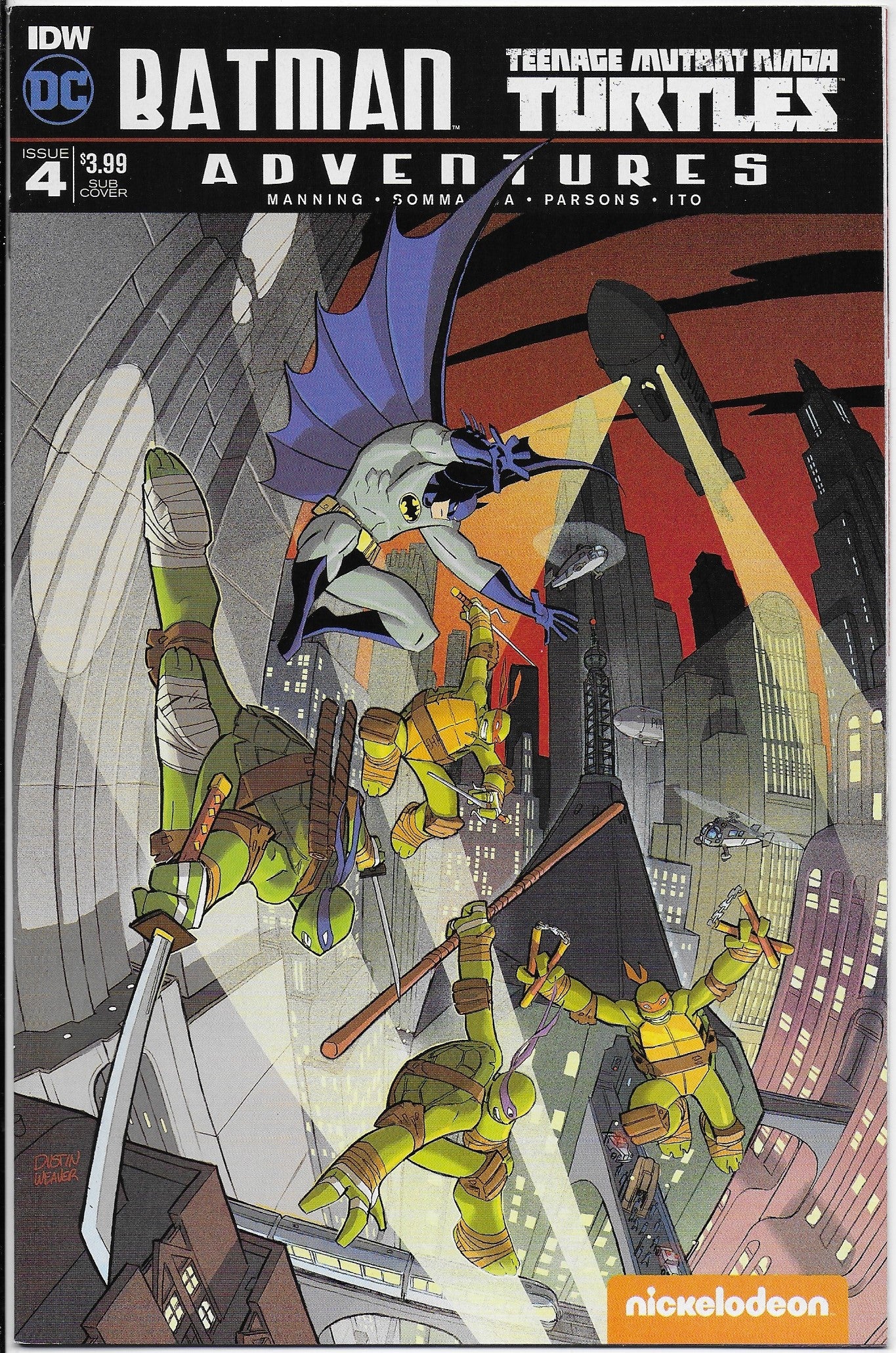 batman/teenage mutant ninja turtles adventures 4