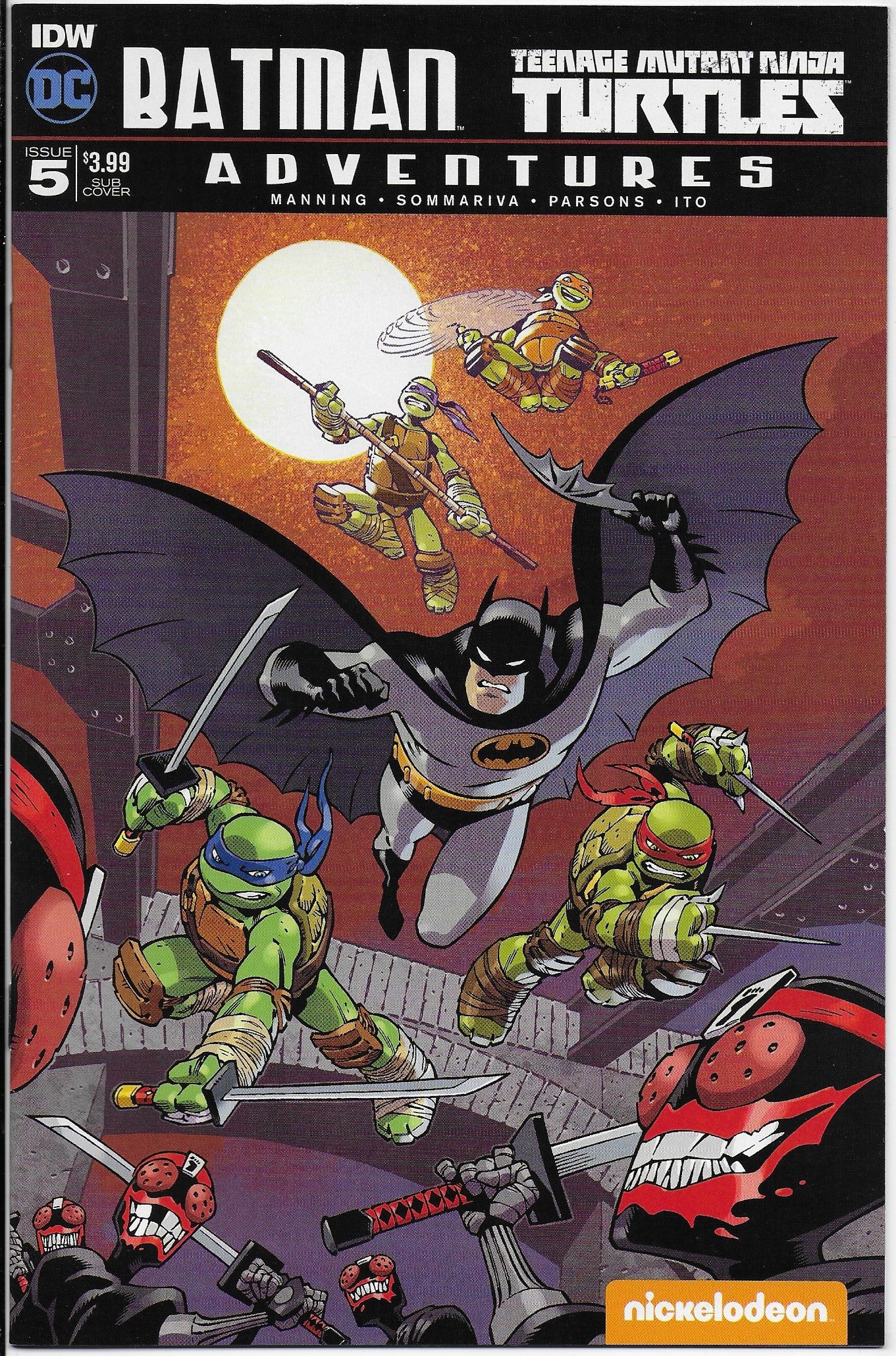 batman/teenage mutant ninja turtles adventures 5