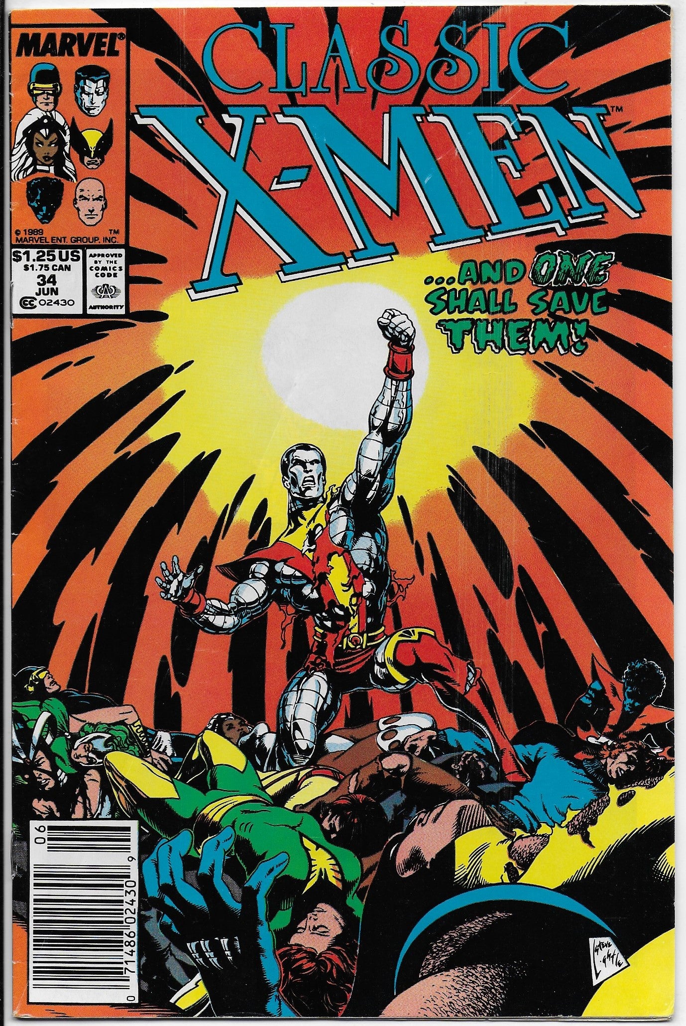 classic x-men 34