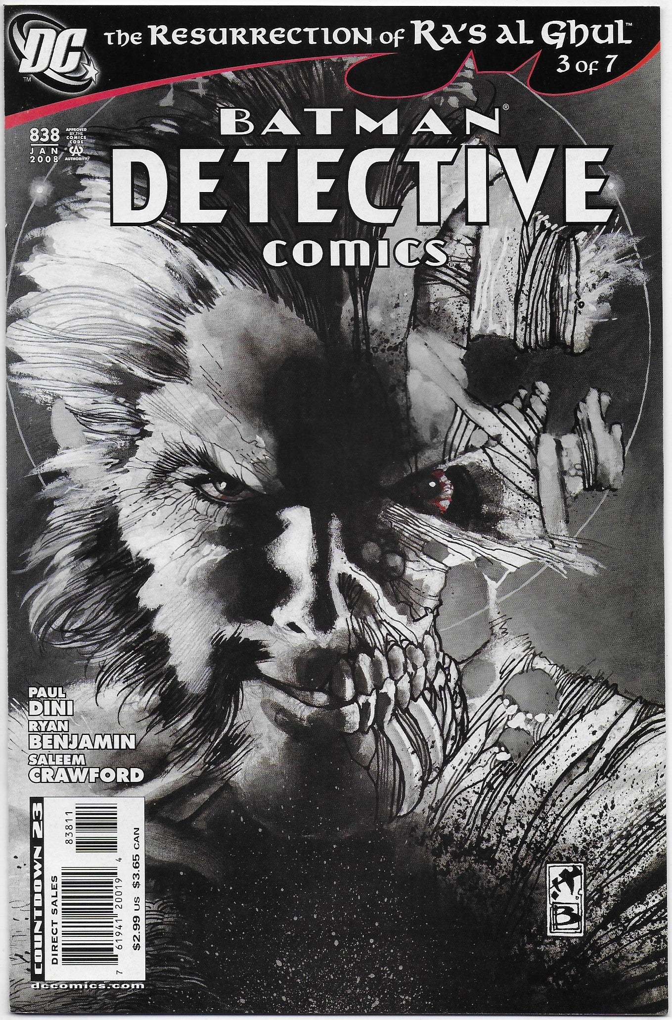 detective comics 838