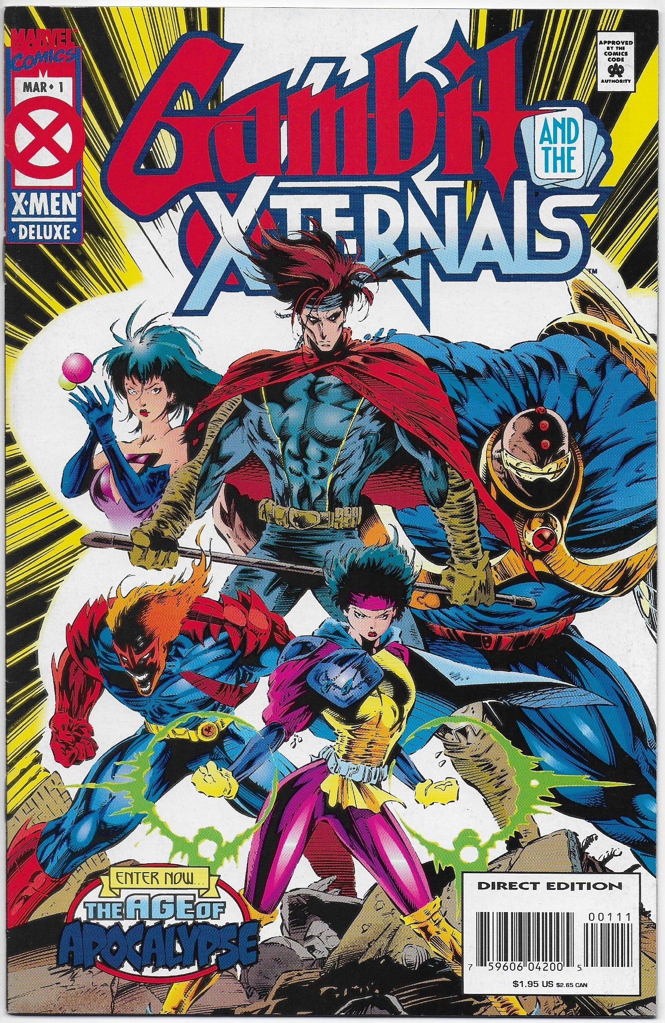 gambit and the x-ternals 1