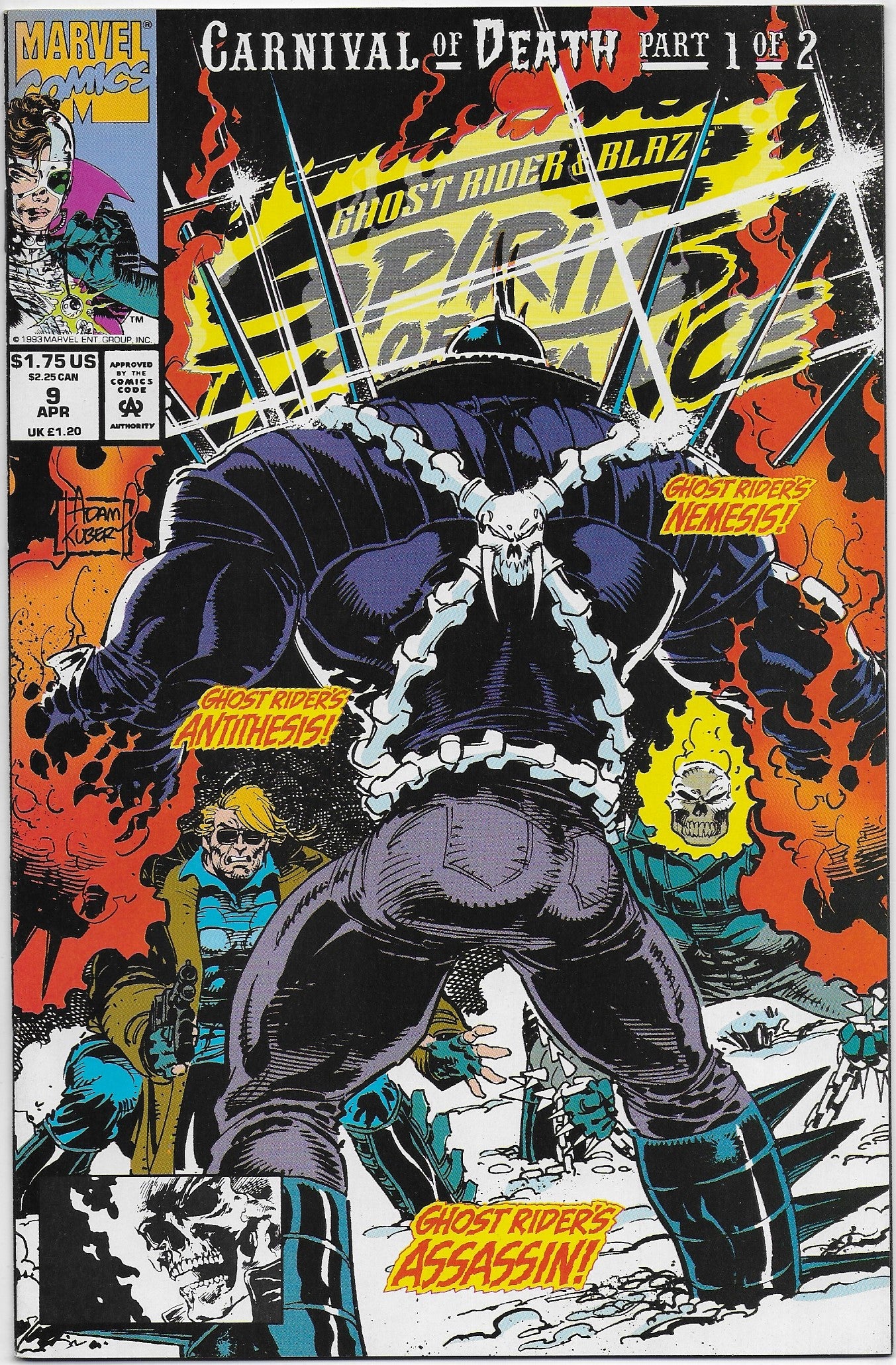 Rider/ Blaze: Spirits of Vengeance 9